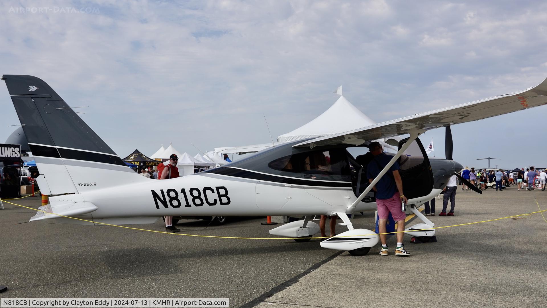N818CB, 2023 Costruzioni Aeronautiche Tecna P2010 TDI C/N 221, Capital airshow Mather airport in California 2024.