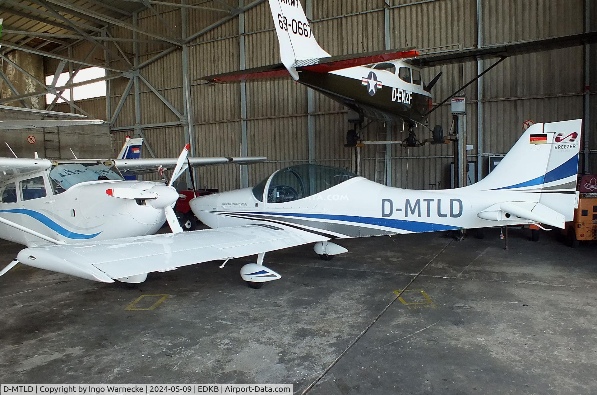 D-MTLD, Aerostyle Breezer B400 C/N not found_D-MTLD, Aerostyle Breezer B400 at Bonn-Hangelar airfield '2405