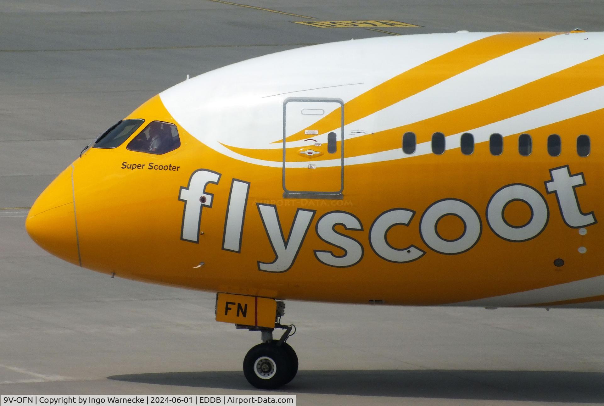 9V-OFN, 2023 Boeing 787-8 Dreamliner Dreamliner C/N 60279, Boeing 787-8 Dreamliner of Scoot at Berlin Brandenburg airport