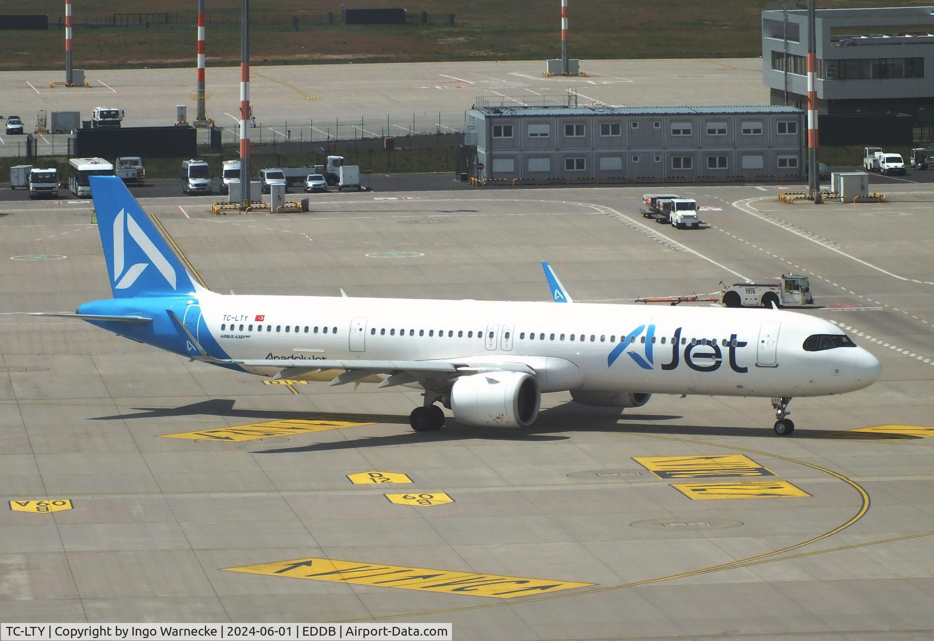 TC-LTY, Airbus A321-271NX C/N 11390, Airbus A321-271NX NEO of AJet (ex AnadoluJet) at Berlin Brandenburg airport
