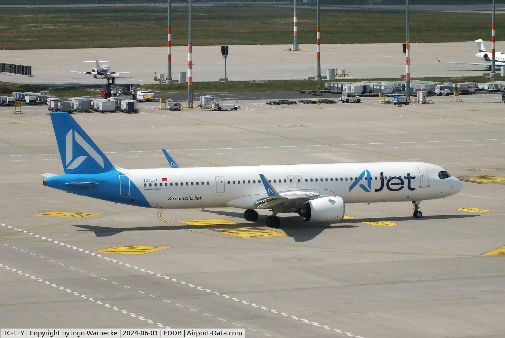 TC-LTY, Airbus A321-271NX C/N 11390, Airbus A321-271NX NEO of AJet (ex AnadoluJet) at Berlin Brandenburg airport