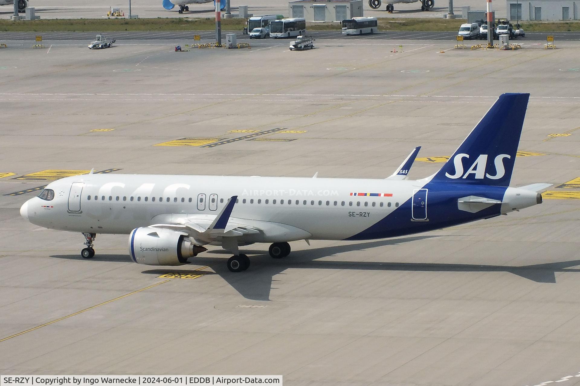 SE-RZY, 2024 Airbus A320-251N C/N 11832, Airbus A320-251N NEO of SAS at Berlin Brandenburg airport