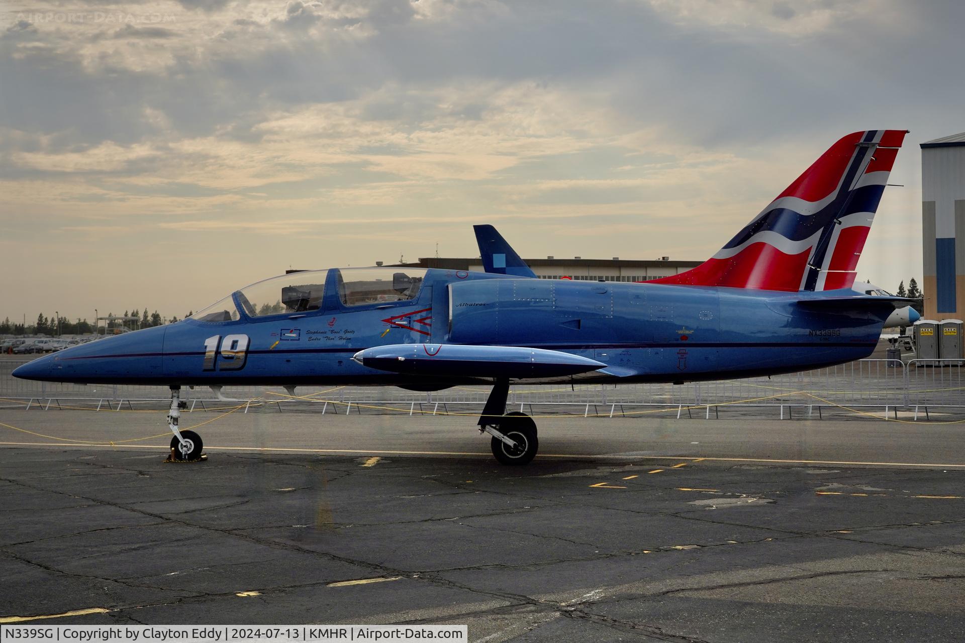 N339SG, 1974 Aero L-39C Albatros C/N 430423, Capital airshow Mather airport in California 2024.