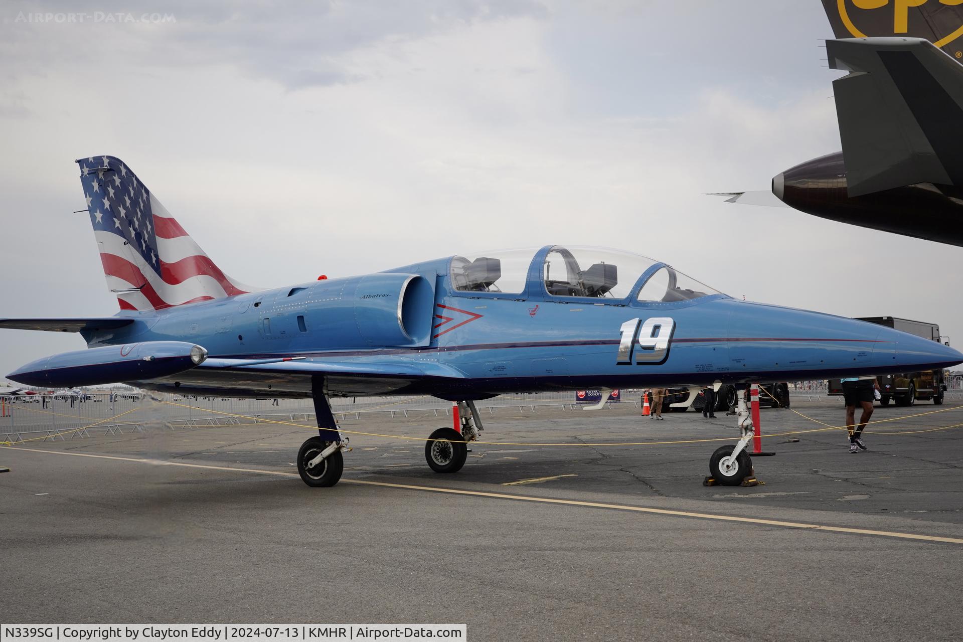 N339SG, 1974 Aero L-39C Albatros C/N 430423, Capital airshow Mather airport in California 2024.