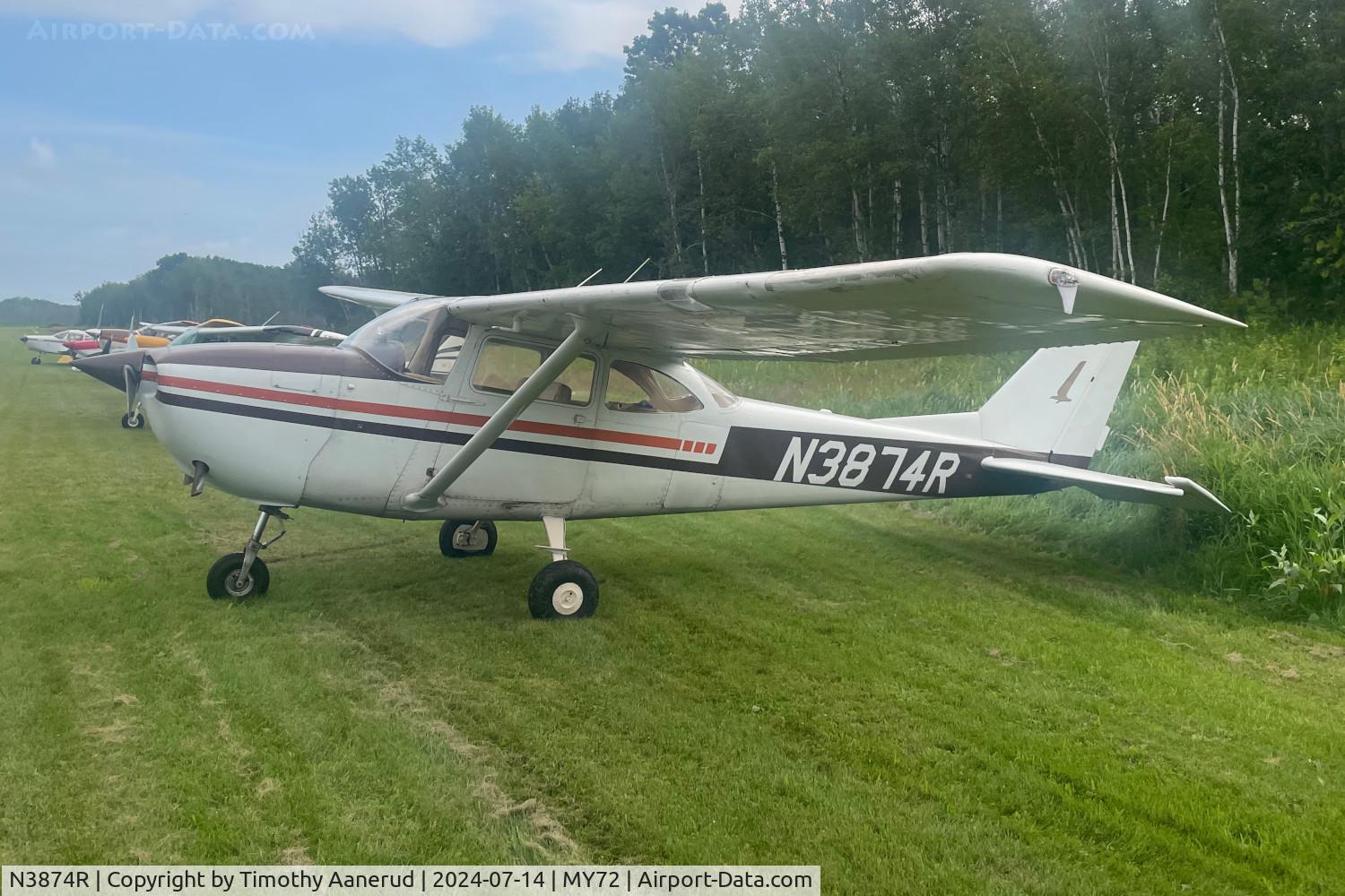 N3874R, 1966 Cessna 172H C/N 17255374, 1966 Cessna 172H, c/n: 17255374, 2024 Isle Airport Pancake Breakfast