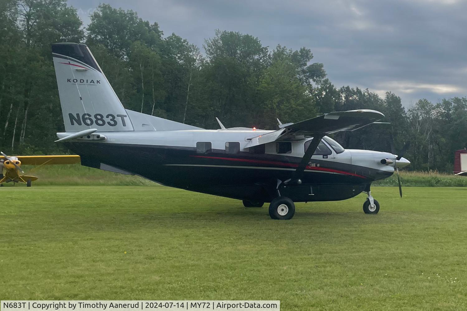 N683T, 2017 Quest Kodiak 100 C/N 100-0208, 2017 Quest Kodiak 100, c/n: 100-0208, 2024 Isle Airport Pancake Breakfast