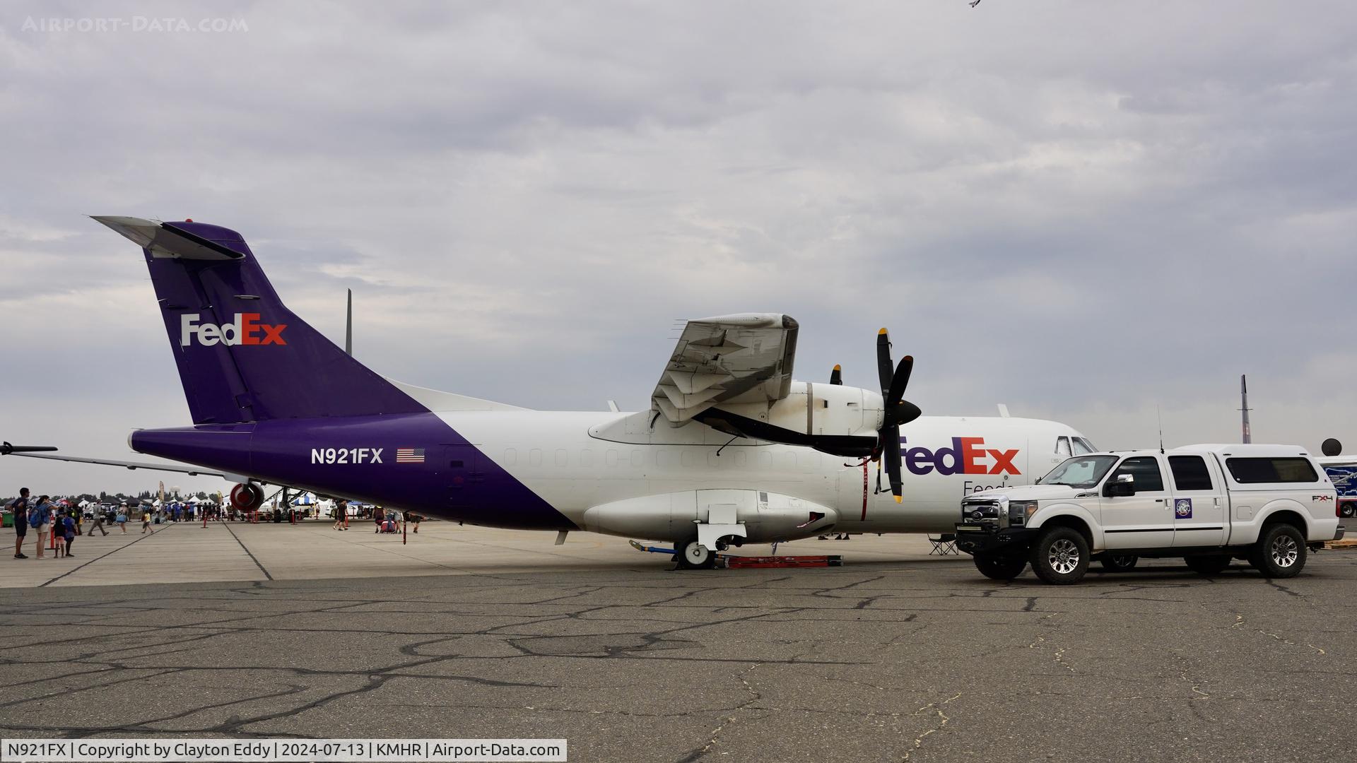 N921FX, 1992 ATR 42-300 C/N 319, Capital airshow Mather airport in California 2024.