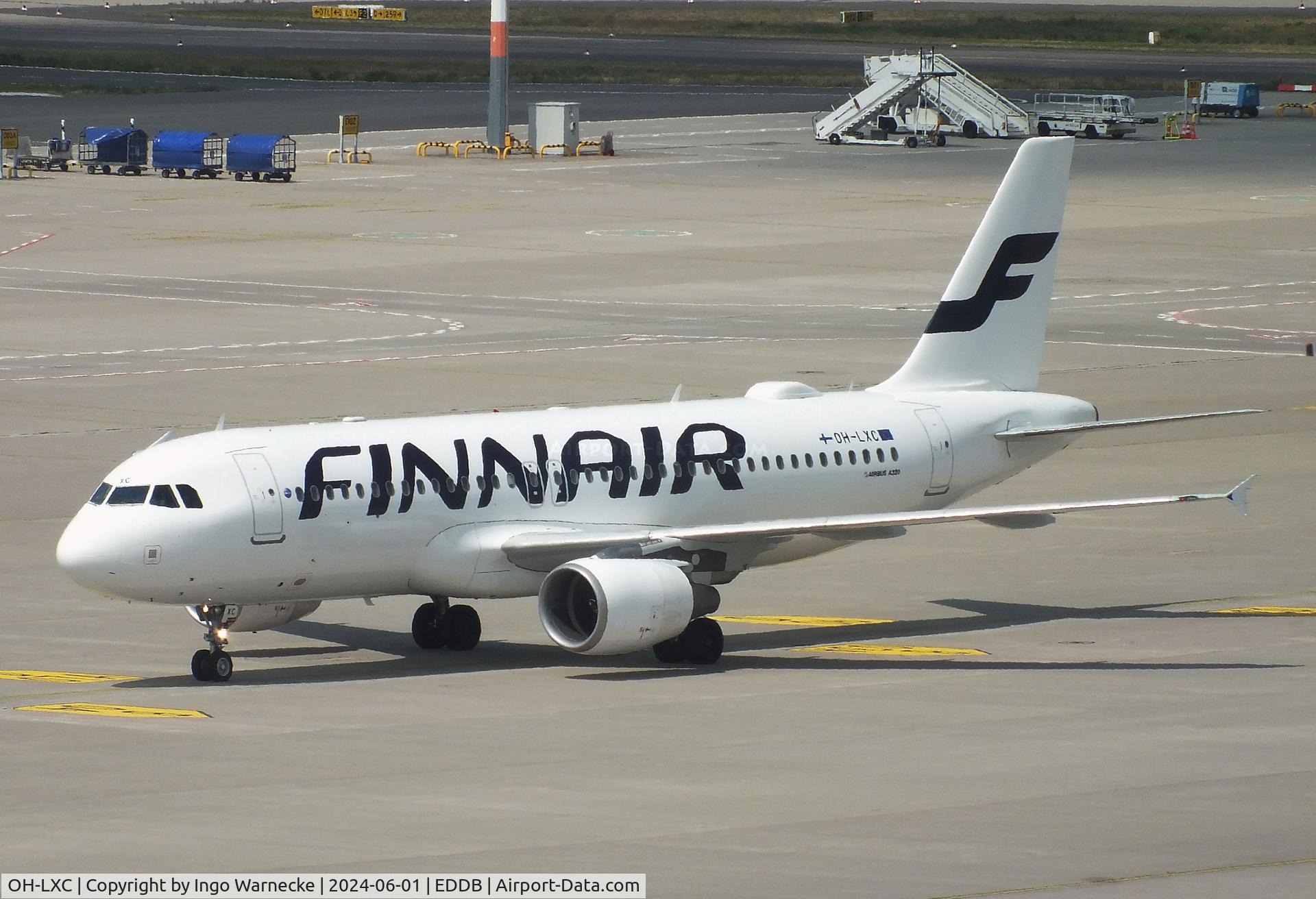 OH-LXC, 2001 Airbus A320-214 C/N 1544, Airbus A320-214 of Finnair at Berlin Brandenburg airport