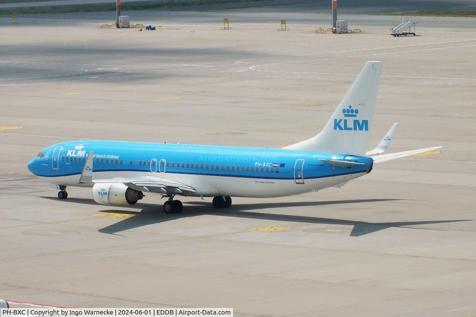 PH-BXC, 1999 Boeing 737-8K2 C/N 29133, Boeing 737-8K2 of KLM at Berlin Brandenburg airport
