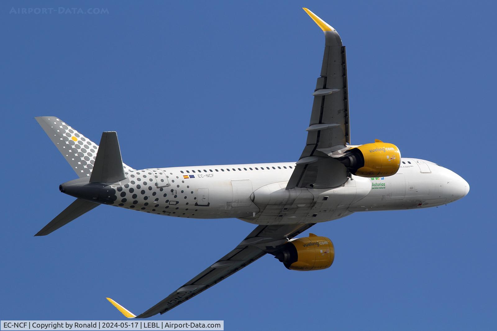 EC-NCF, 2019 Airbus A320-271N C/N 8674, at bcn