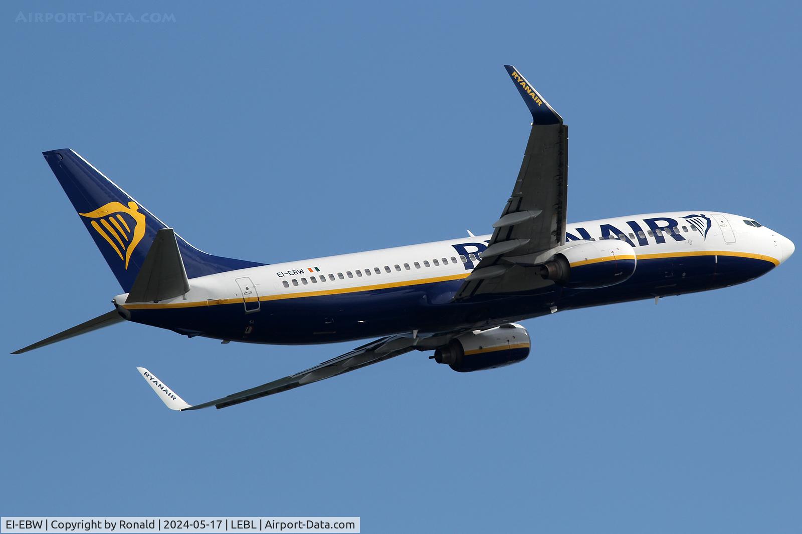 EI-EBW, 2009 Boeing 737-8AS C/N 35010, at bcn