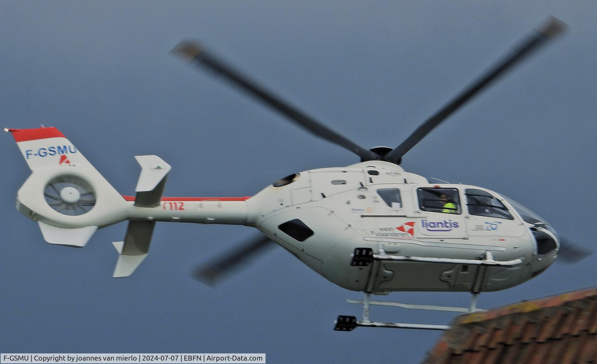 F-GSMU, 1998 Eurocopter EC-135 T1 C/N 0043, Avoiding...