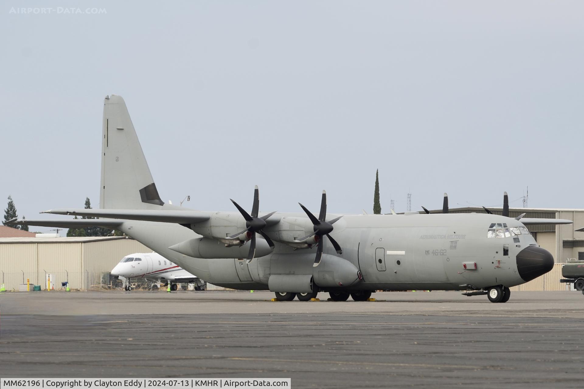 MM62196, Lockheed Martin C-130J-30 Super Hercules C/N 382-5550, Capital airshow Mather airport in California 2024.