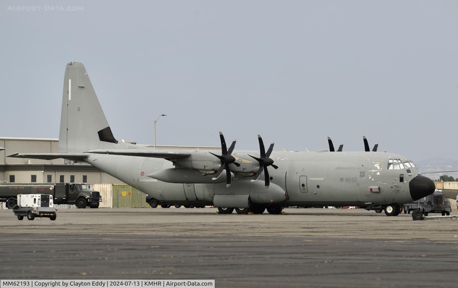 MM62193, 2003 Lockheed Martin C-130J-30 Super Hercules C/N 382-5540, Capital airshow Mather airport in California 2024.