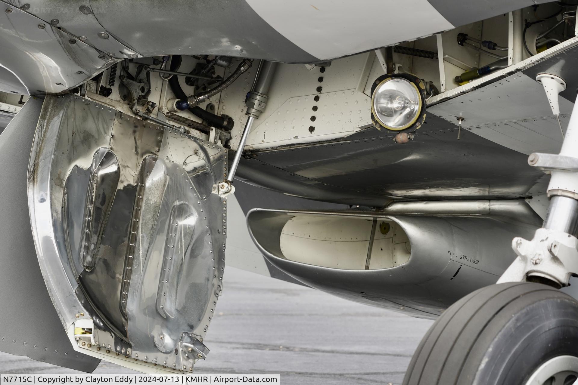 N7715C, 1944 North American P-51D C/N 44-84961A (124-44817), Capital airshow Mather airport in California 2024.