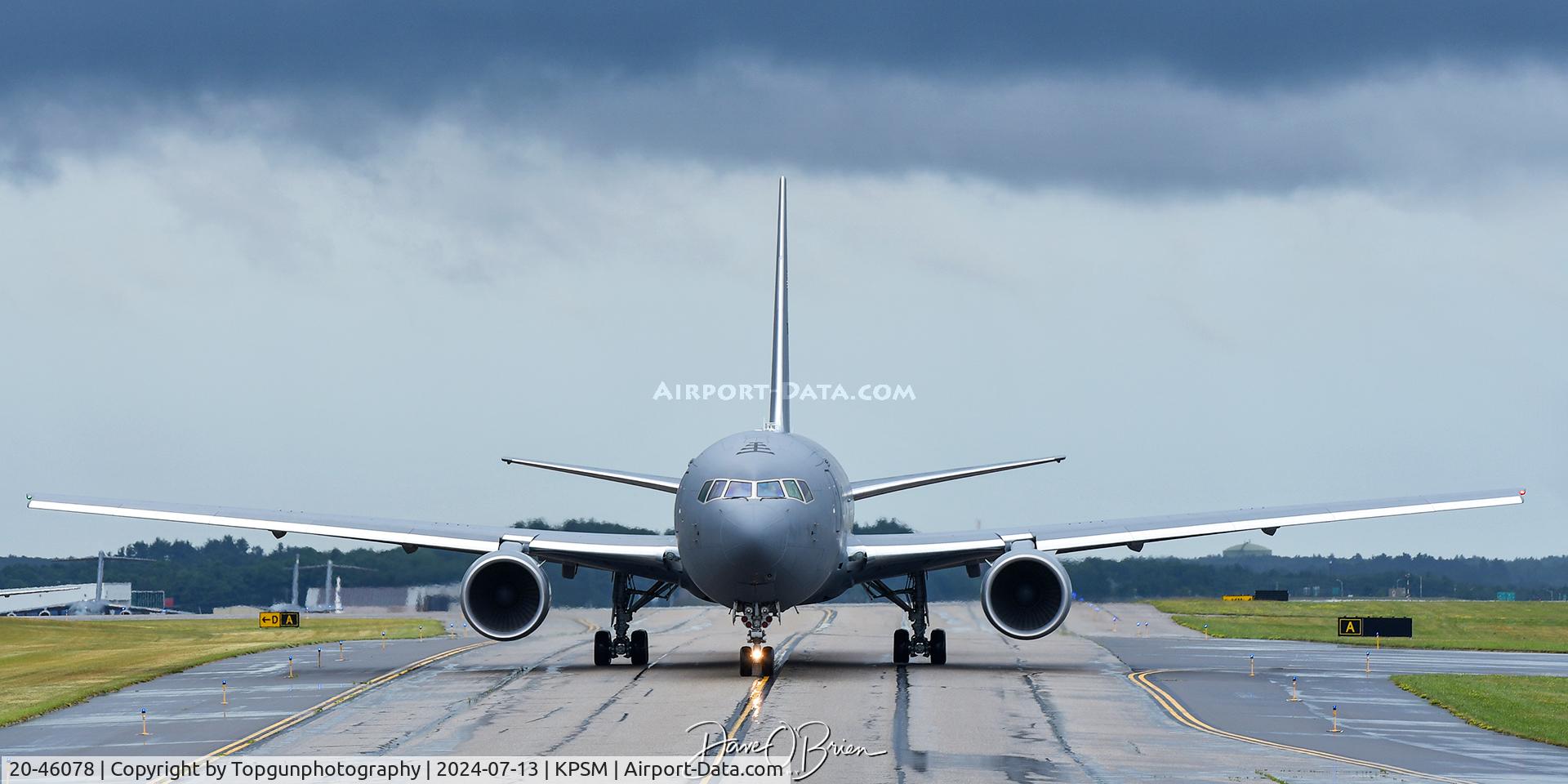 20-46078, 2023 Boeing KC-46A Pegasus C/N 34061, ROMA73 heading out to meet up with some Qatar F-15's being delivered