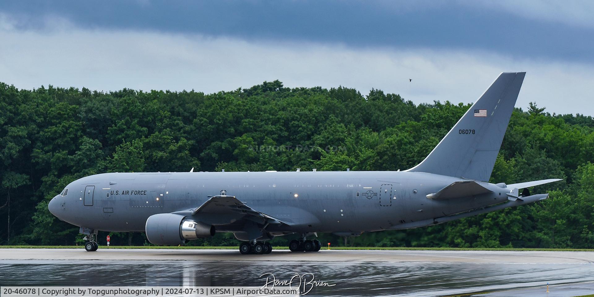20-46078, 2023 Boeing KC-46A Pegasus C/N 34061, 60th AMW	Travis AFB, CA