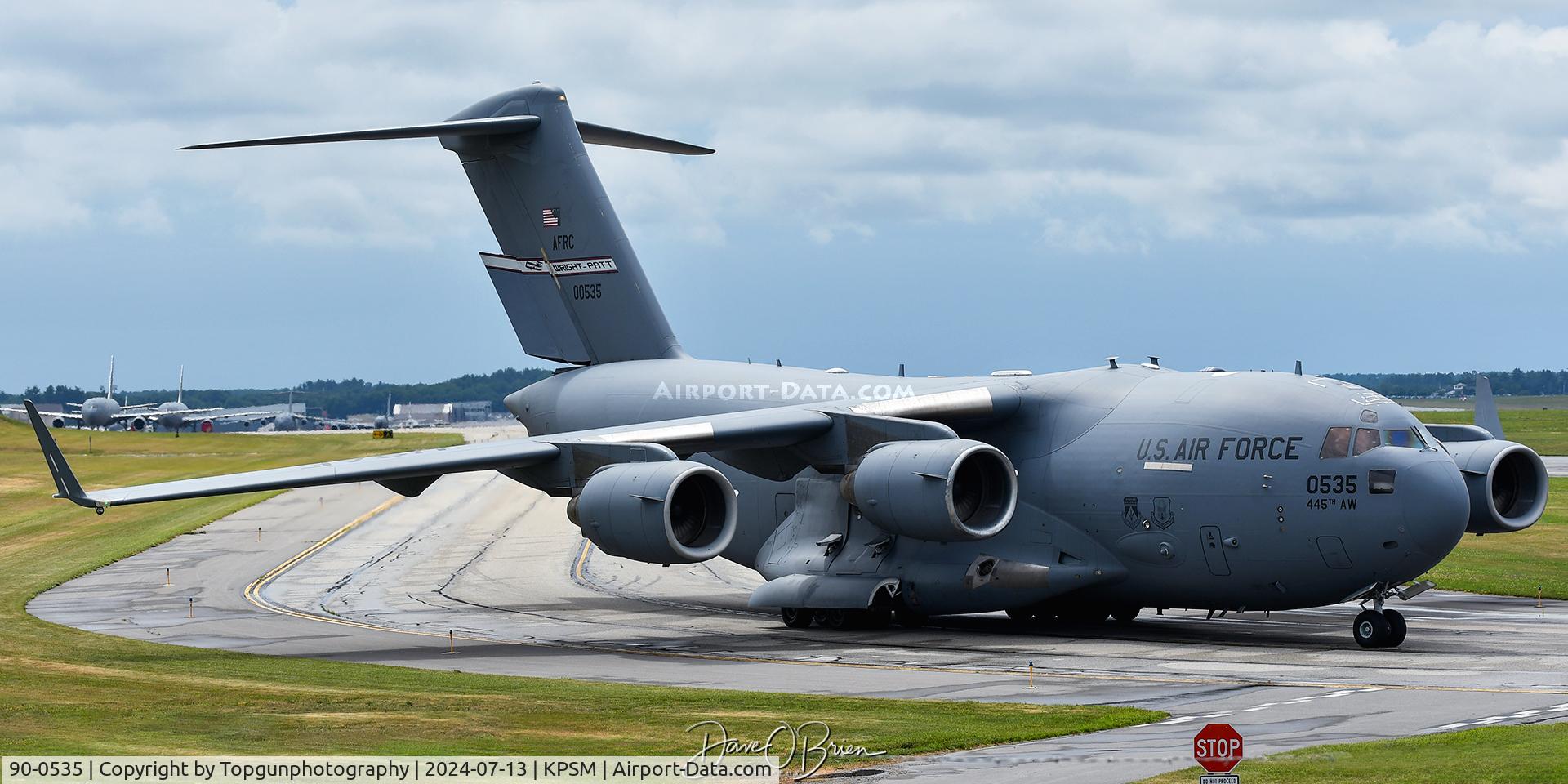 90-0535, 1990 Boeing C-17A Globemaster III C/N P-10, 89thAS	
Wright-Patterson AFB, OH