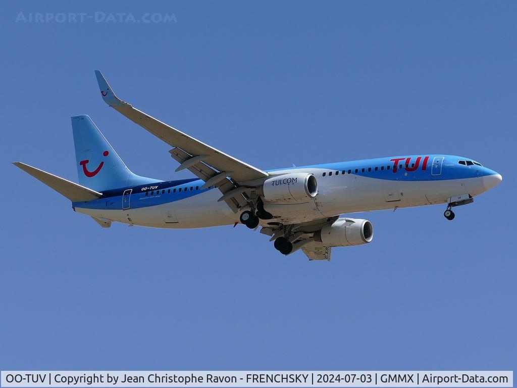 OO-TUV, 2011 Boeing 737-86J C/N 36883, TB2589 from Bruxelles BRU