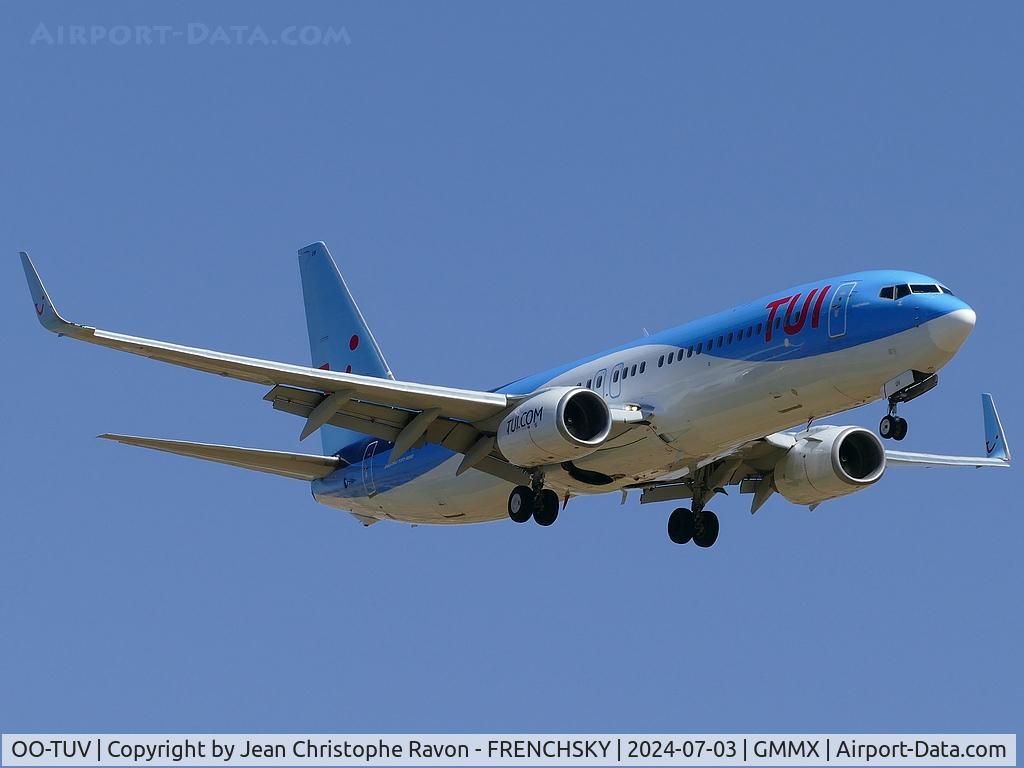 OO-TUV, 2011 Boeing 737-86J C/N 36883, TB2589 from Bruxelles BRU