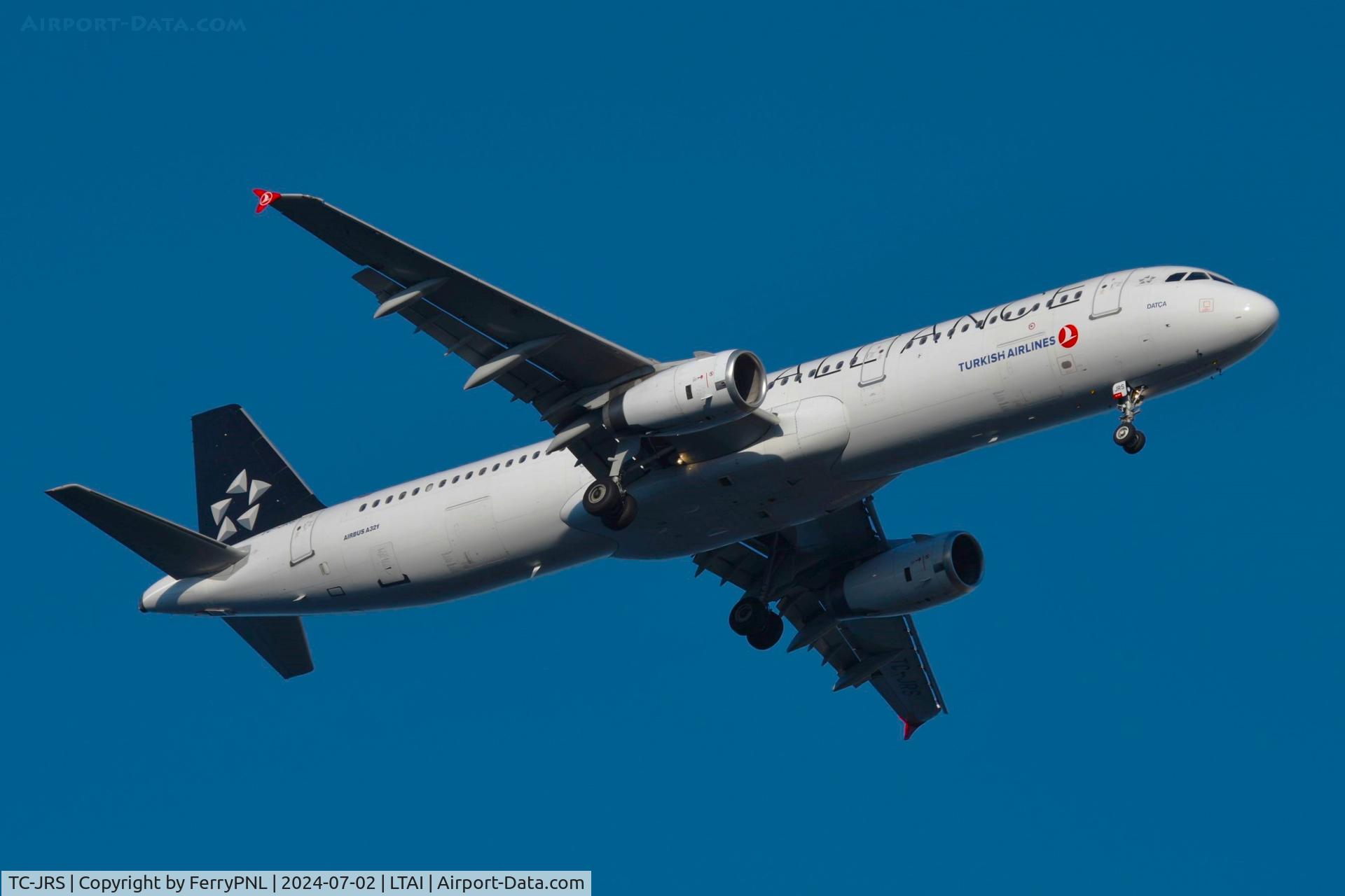 TC-JRS, 2011 Airbus A321-231 C/N 4761, Turkish A321 in Star Alliance livery