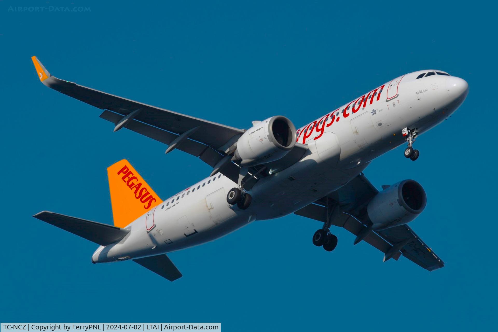 TC-NCZ, 2019 Airbus A320-251N C/N 10527, Pegasus A321N