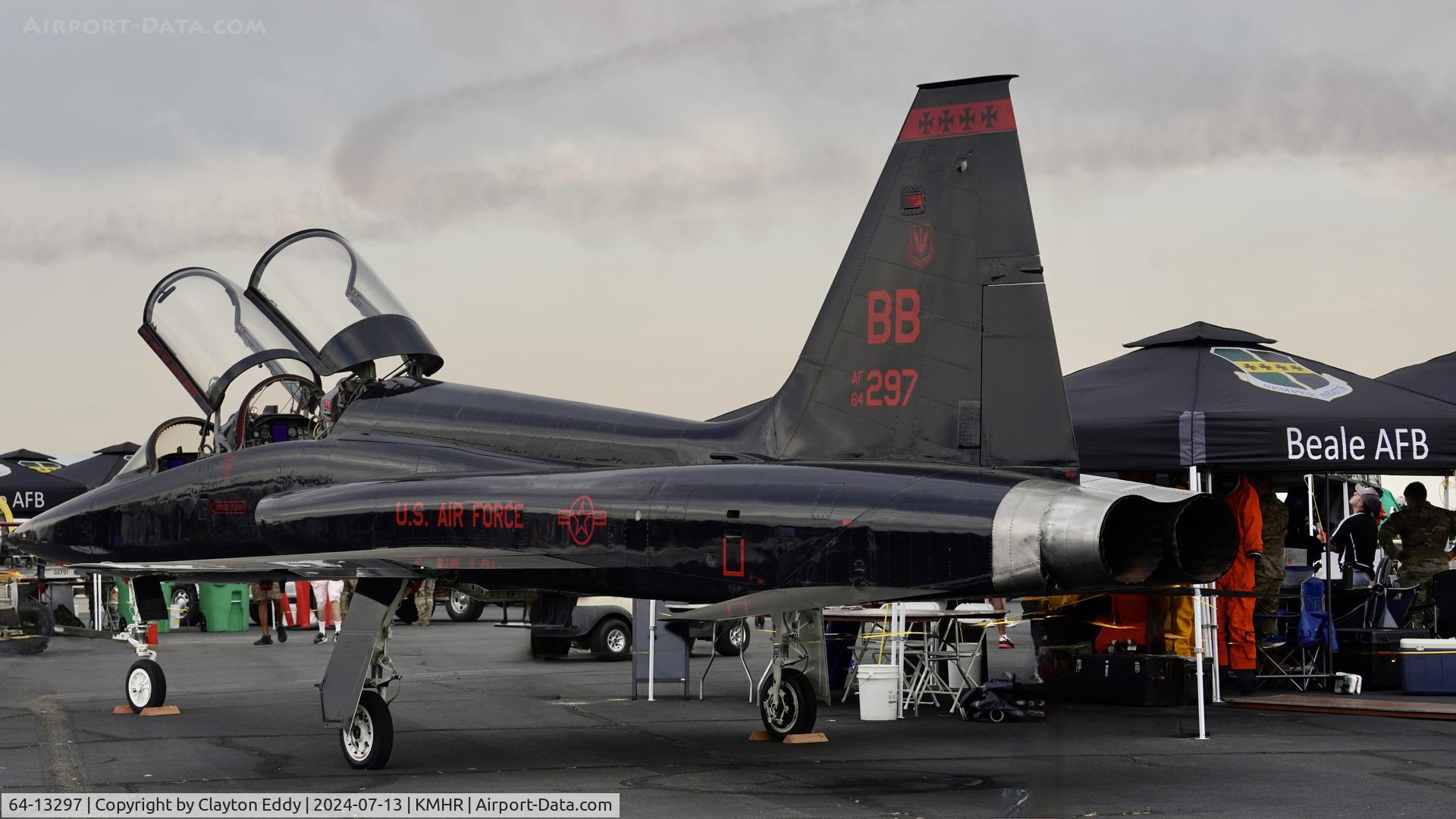 64-13297, 1964 Northrop T-38A Talon C/N N.5726, Capital airshow Mather airport in California 2024.