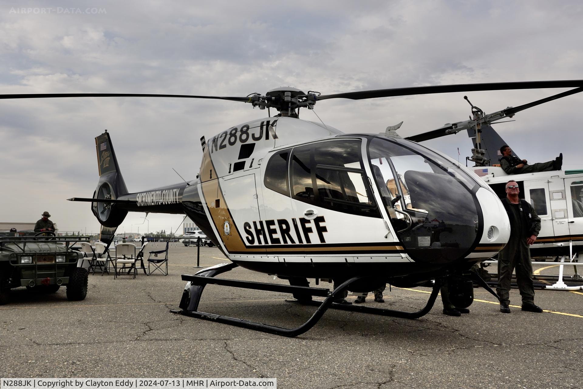 N288JK, 2006 Eurocopter EC-120B Colibri C/N 1400, Capital airshow Mather airport in California 2024.