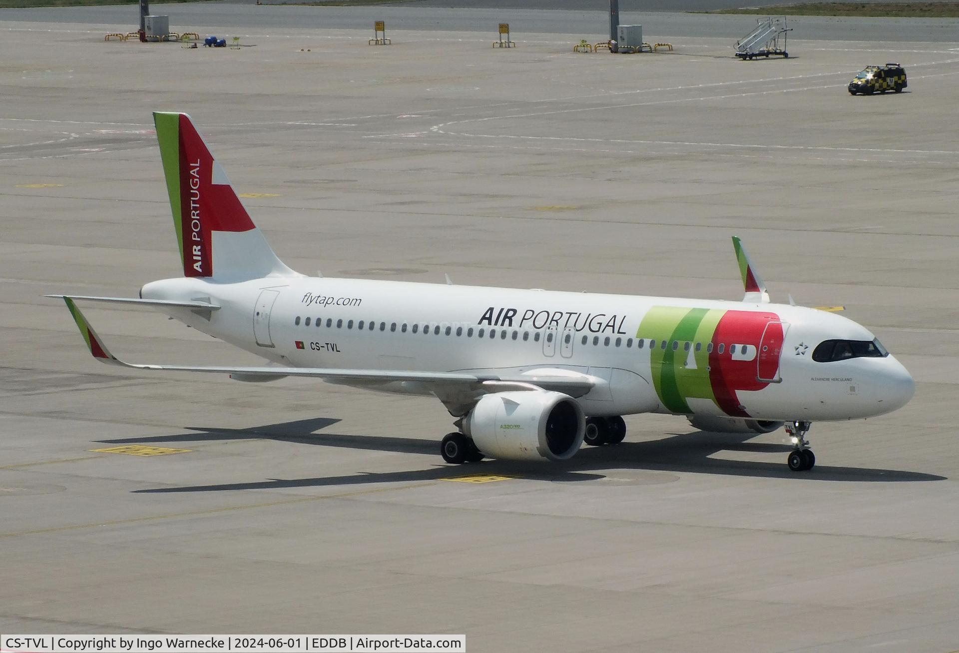CS-TVL, 2023 Airbus A320-251N C/N 11813, Airbus A320-251N NEO of TAP at Berlin Brandenburg airport