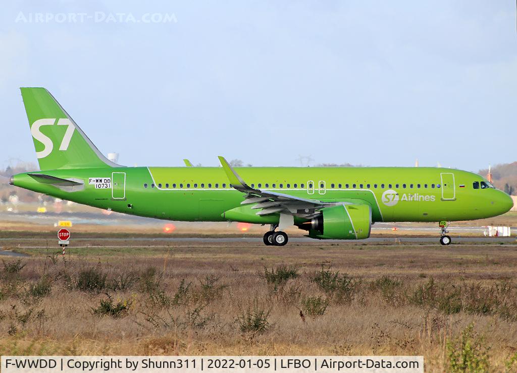F-WWDD, 2022 Airbus A320-271N C/N 10731, C/n 10731 - To be VQ-BYQ