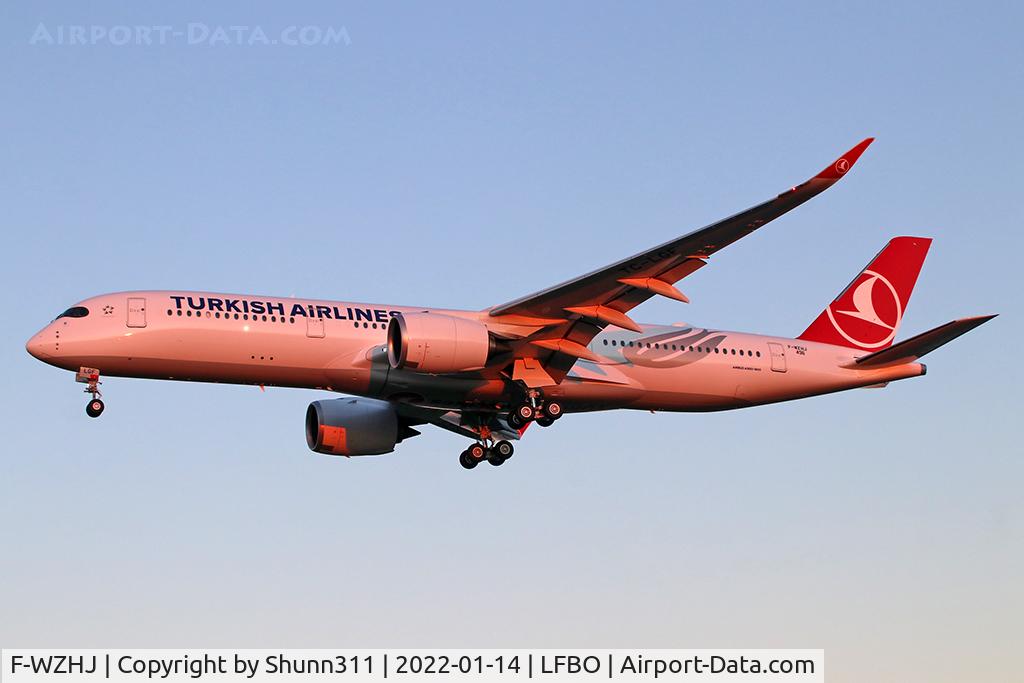 F-WZHJ, 2021 Airbus A350-941 C/N 496, C/n 0496 - To be TC-LGF