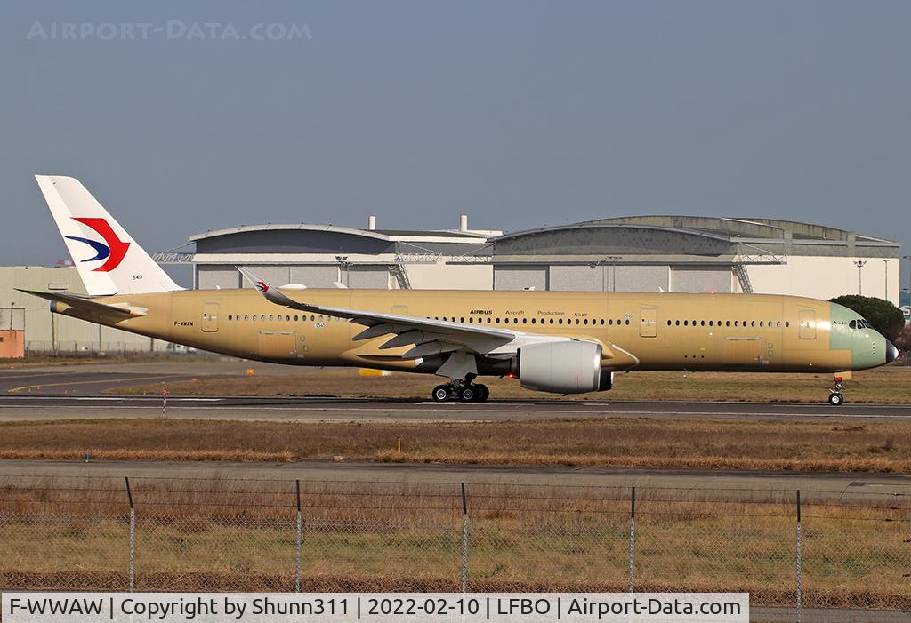 F-WWAW, 2022 Airbus A350-941 C/N 0540, C/n 0540 - To be B-32A8