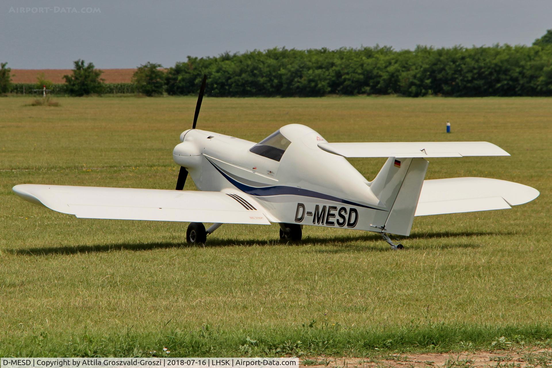 D-MESD, Spacek SD-1 Minisport C/N 034, LHSK - Siófok-Kiliti Airport, Hungary