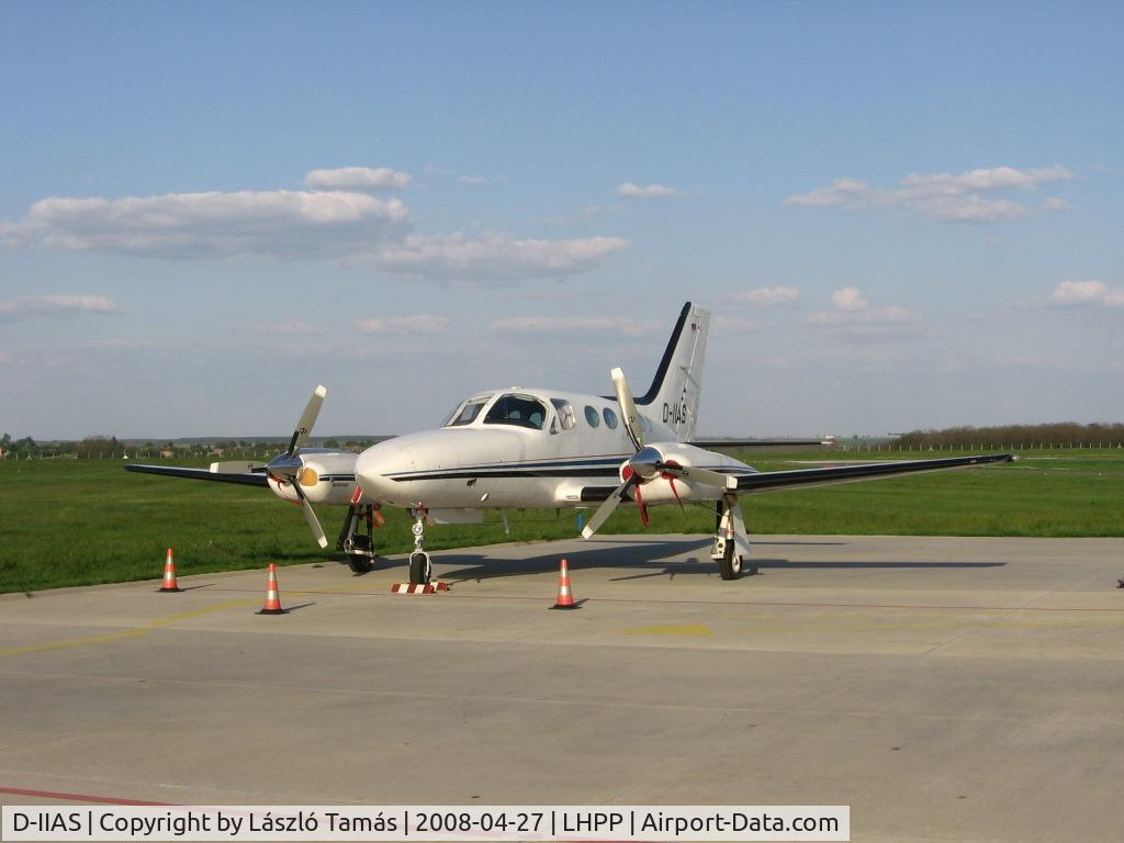 D-IIAS, 1981 Cessna 421C Golden Eagle C/N 421C1055, Parking az LHPP