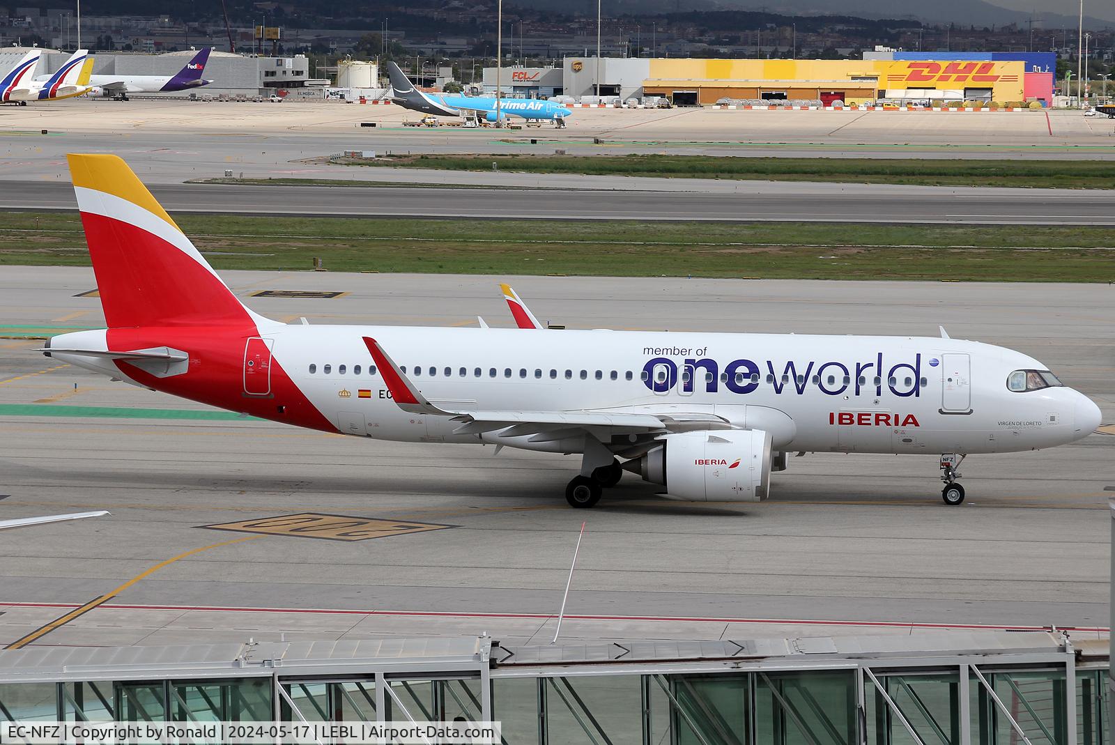EC-NFZ, 2019 Airbus A320-251N C/N 10002, at bcn