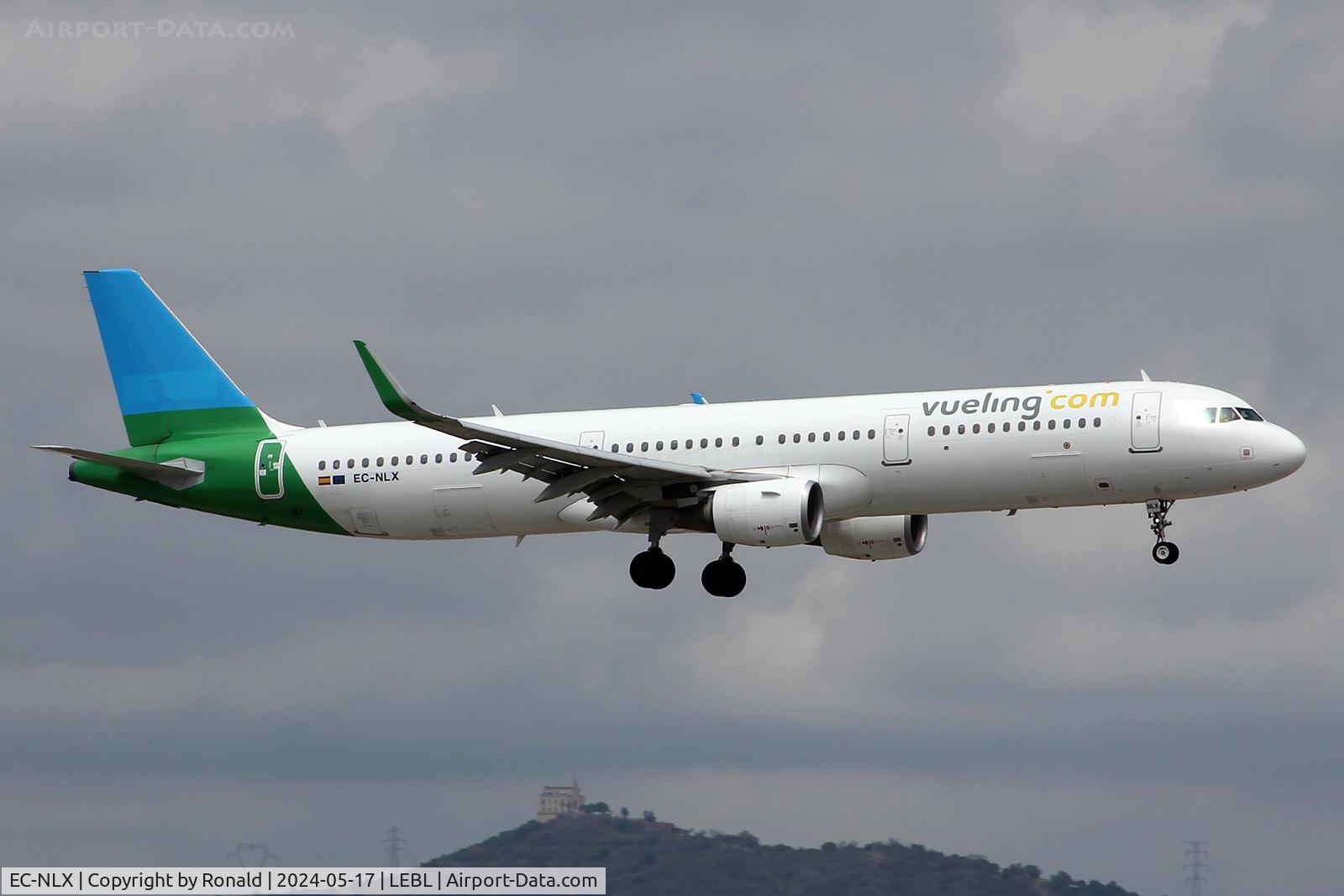EC-NLX, 2015 Airbus A321-211 C/N 6629, at bcn