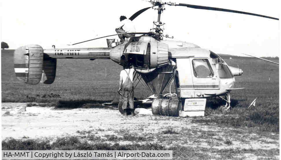 HA-MMT, 1973 Kamov Ka-26 Hoodlum C/N 7303906, HA-MMT in 1984 somewhere in Hungary...