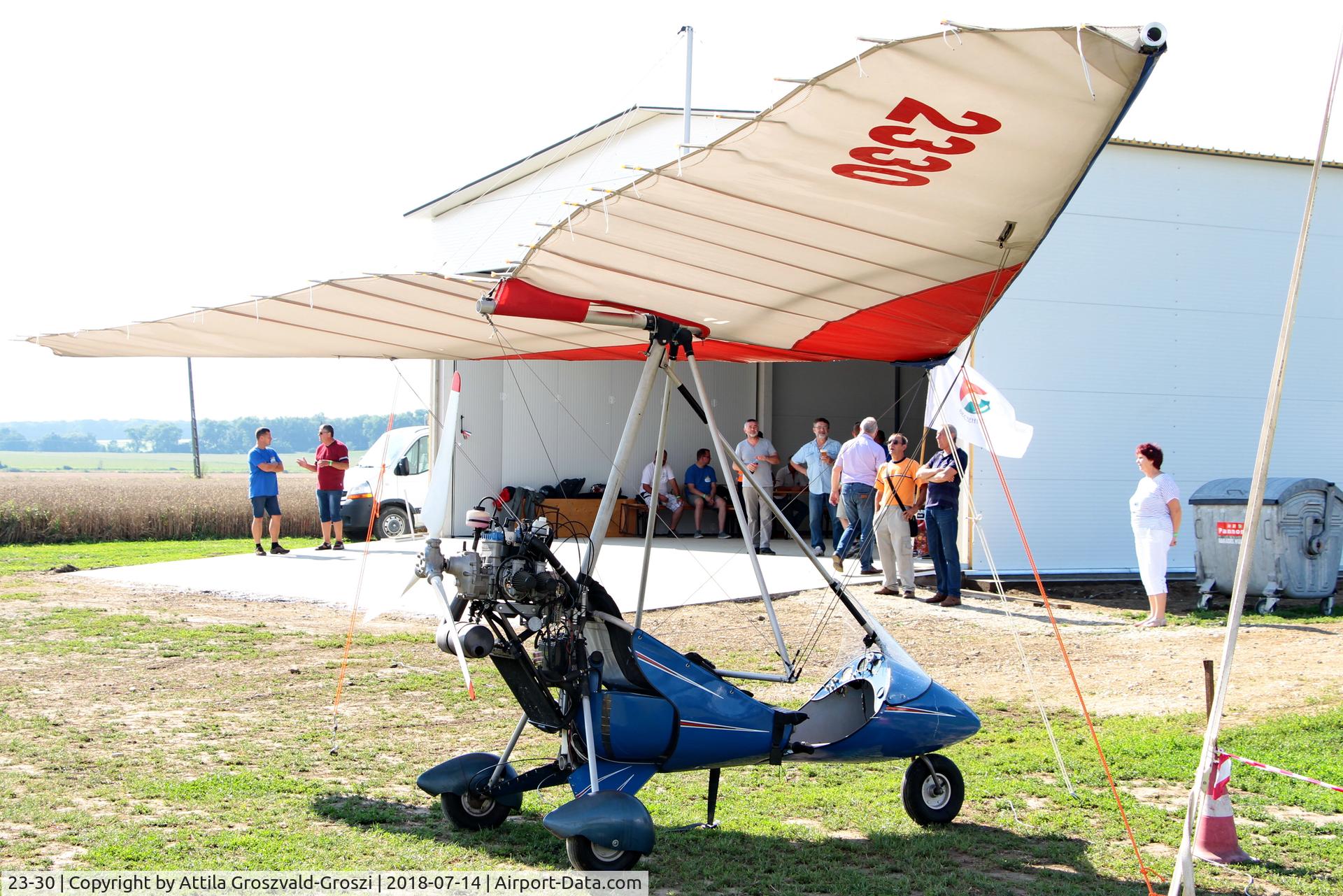 23-30, Bogdola János BB-02 Serpa C/N BB-02-2007/TR03-09, Mura Airport-Becsehely, Hungary. Technical triatlon cup 2018
