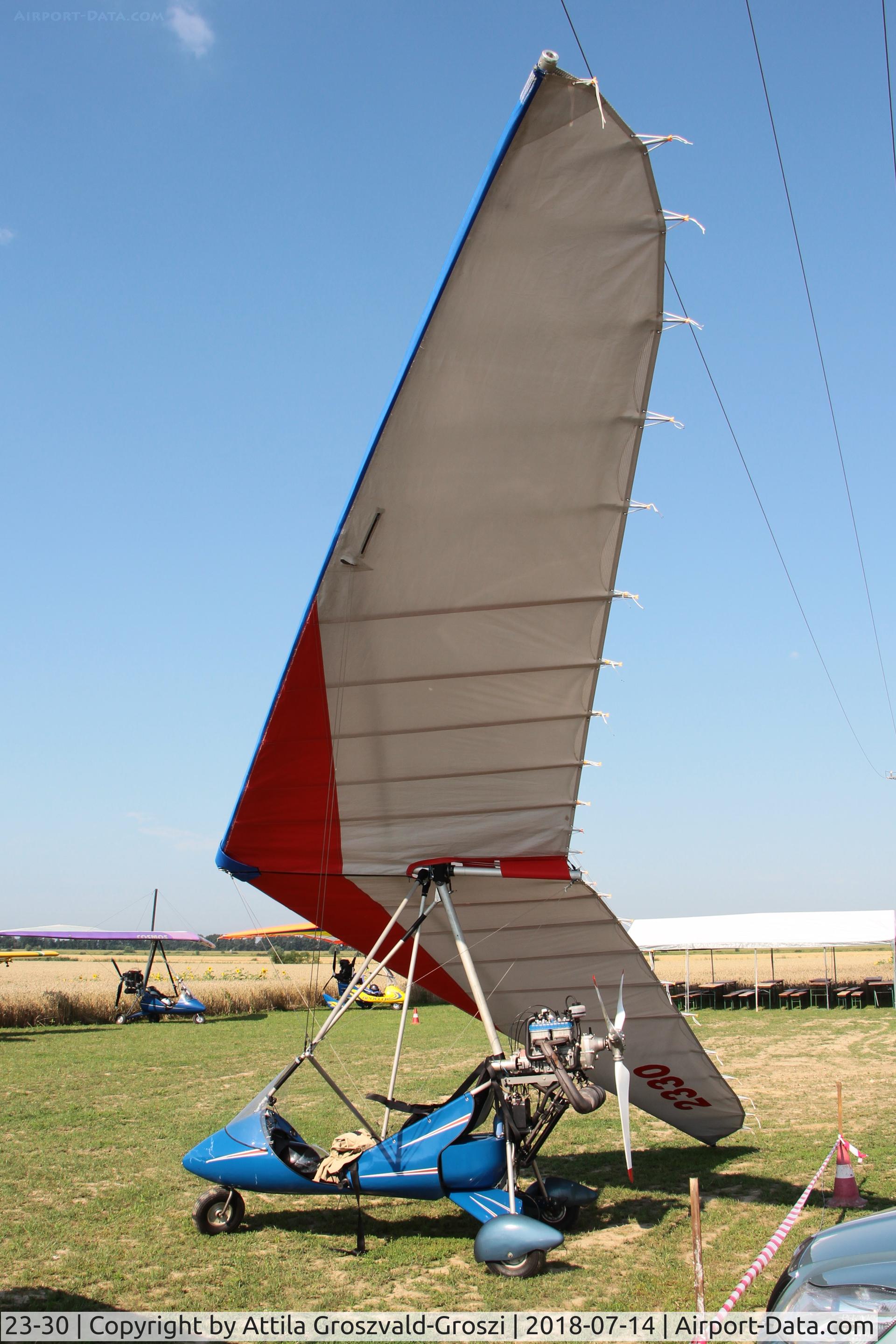 23-30, Bogdola János BB-02 Serpa C/N BB-02-2007/TR03-09, Mura Airport-Becsehely, Hungary. Technical triatlon cup 2018
