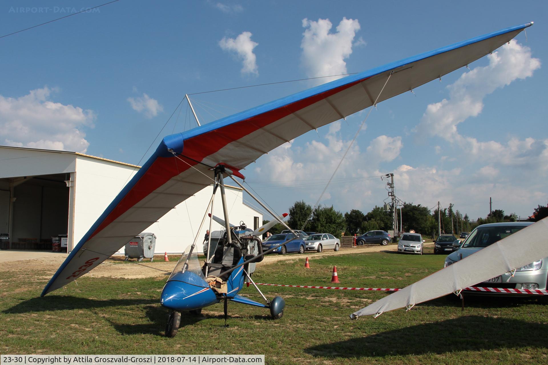 23-30, Bogdola János BB-02 Serpa C/N BB-02-2007/TR03-09, Mura Airport-Becsehely, Hungary. Technical triatlon cup 2018