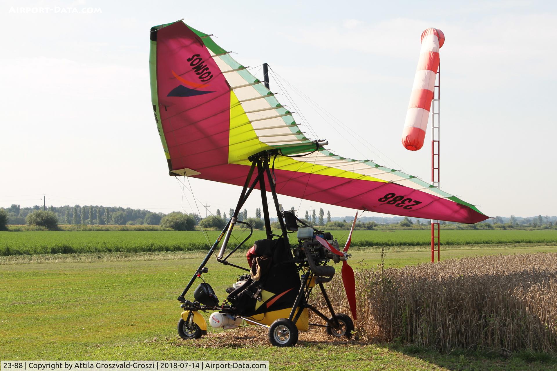 23-88, 2001 Cosmos Phase II C/N B21453, Mura Airport-Becsehely, Hungary. Technical triatlon cup 2018