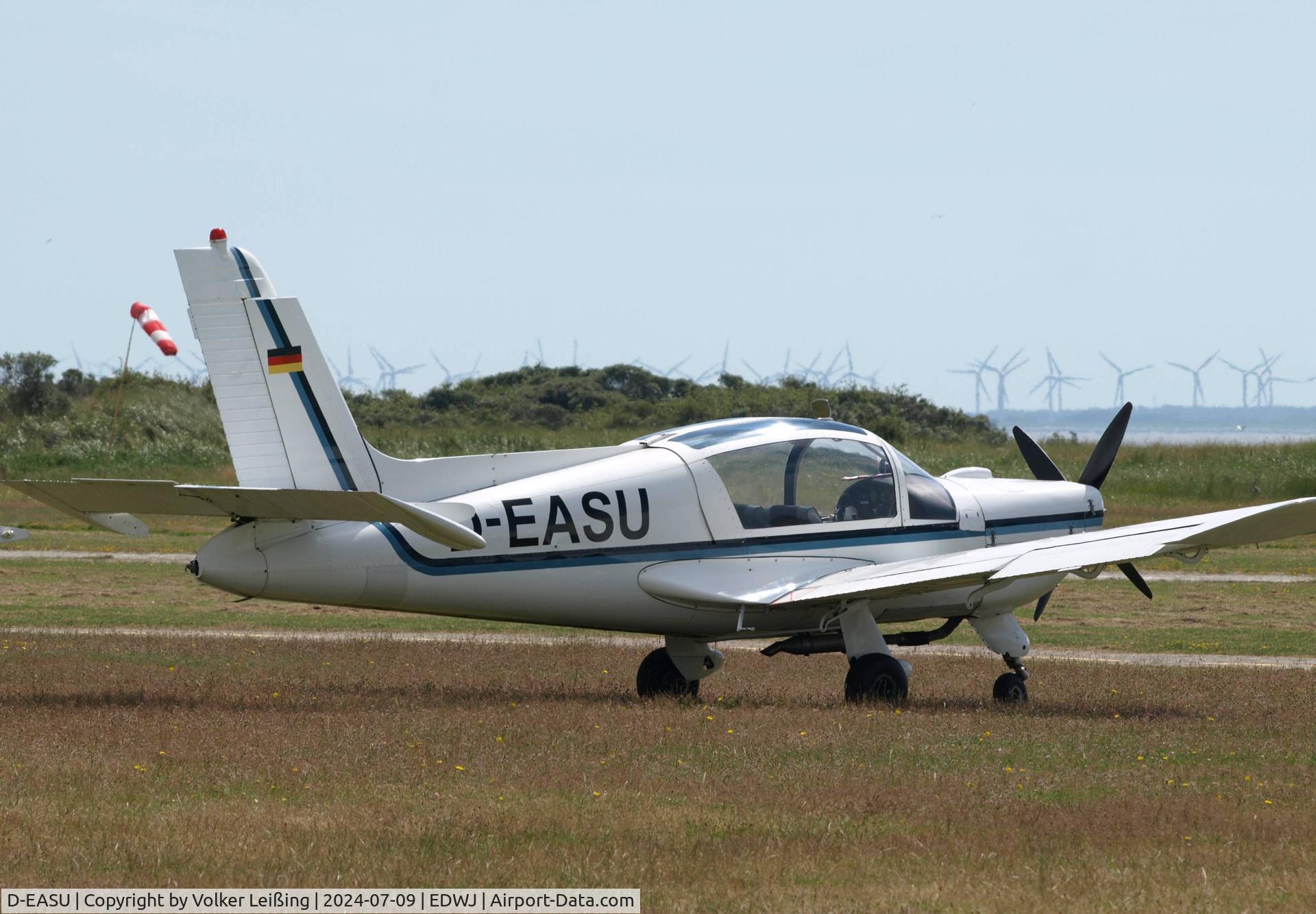 D-EASU, 1969 Morane-Saulnier MS.893 Rallye Commodore 180 C/N 10988, parking