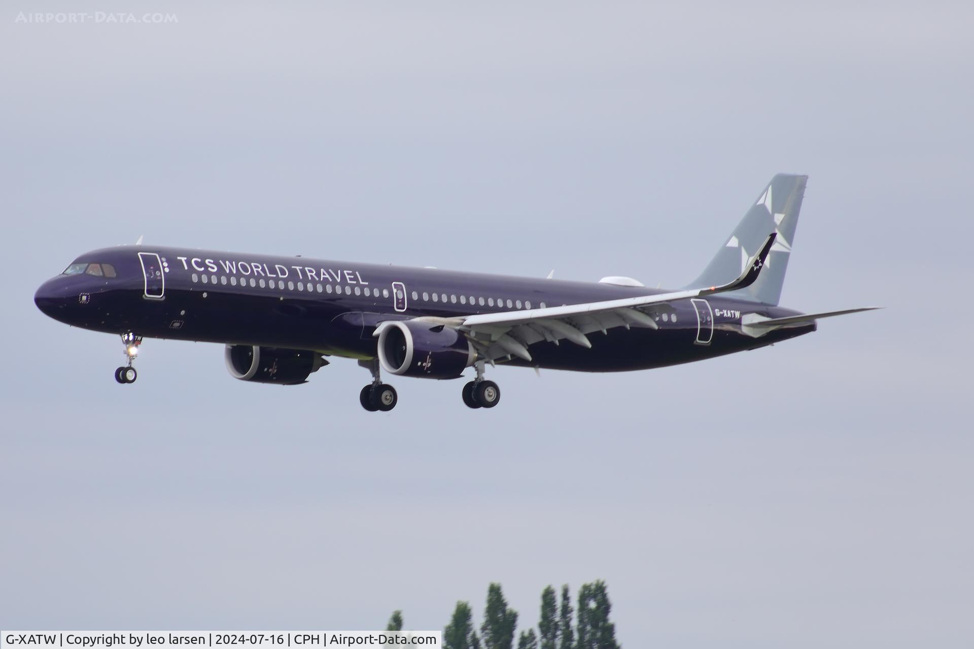 G-XATW, 2020 Airbus A321-253NX C/N 10150, Copenhagen 16.7.2024