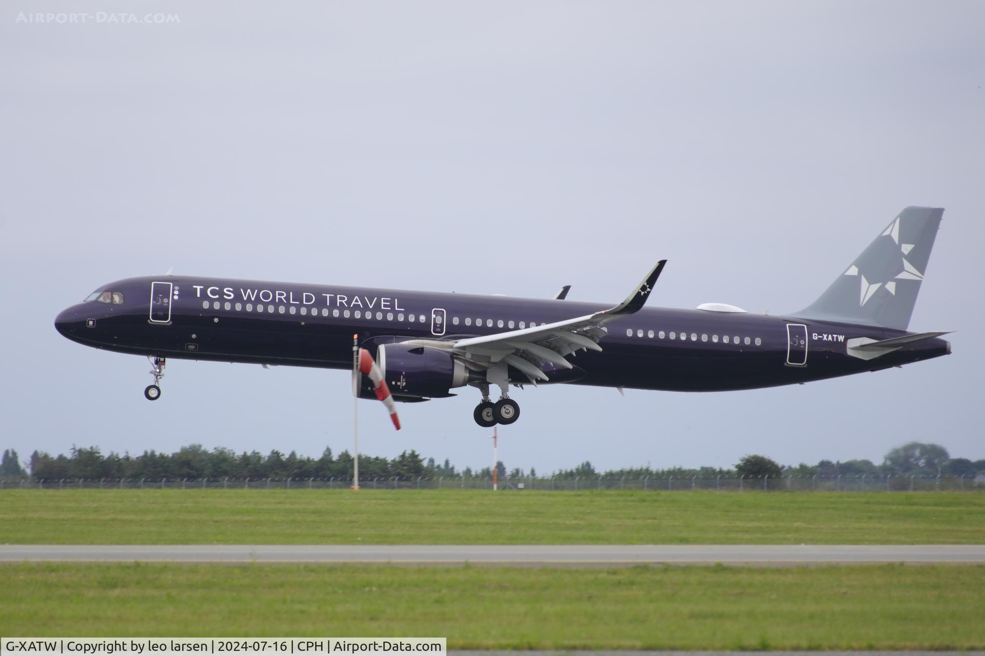 G-XATW, 2020 Airbus A321-253NX C/N 10150, Copenhagen 16.7.2024