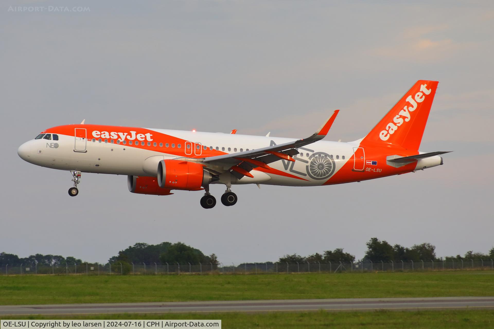 OE-LSU, 2024 Airbus A320-251N C/N 11804, Copenhagen 16.7.2024