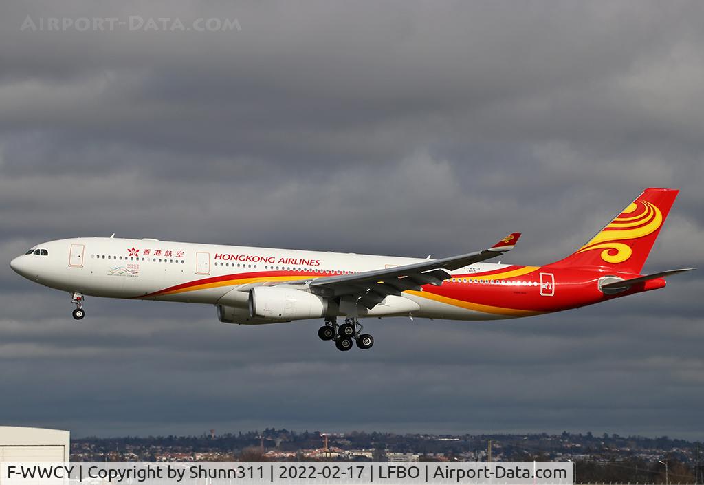 F-WWCY, 2018 Airbus A330-343 C/N 1865, C/n 1865 - For Hong Kong Airlines but ntu... For Amazon Prime Air now...