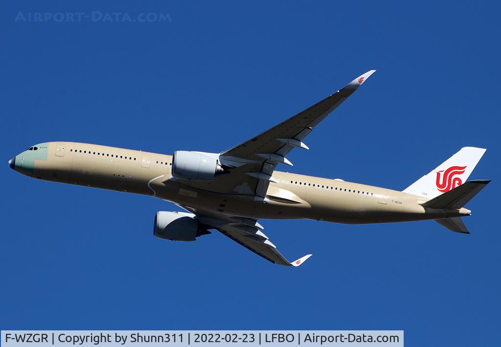 F-WZGR, 2022 Airbus A350-941 C/N 0504, C/n 0504 - For Air China as B-32AL