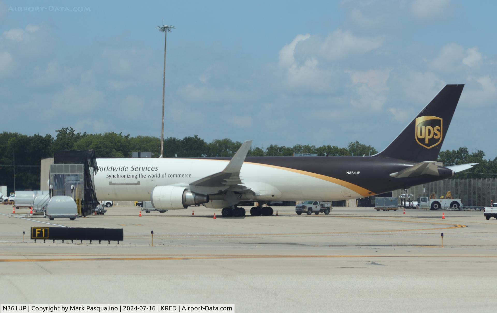 N361UP, 2013 Boeing 767-34AF/ER C/N 37878, Boeing 767-34AF/ER