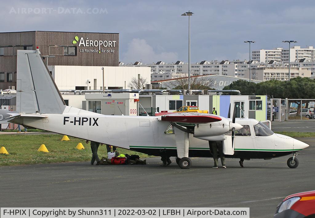 F-HPIX, 1981 Britten-Norman BN-2B-26 Islander C/N 2103, Parked at the Airclub...