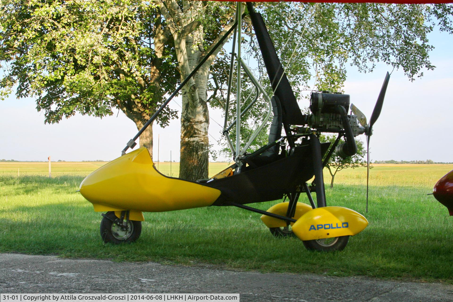 31-01, Halley Apollo CXMD Racer GT, LHKH - Kiskunfélegyháza Airport, Hungary